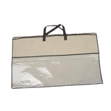 Maxbell Clothing Organizer with Zipper Blanket Storage Bag for Clothes Pillows Sheet 37x47cm
