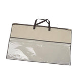 Maxbell Clothing Organizer with Zipper Blanket Storage Bag for Clothes Pillows Sheet 37x47cm