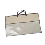 Maxbell Clothing Organizer with Zipper Blanket Storage Bag for Clothes Pillows Sheet 37x47cm