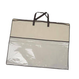 Maxbell Clothing Organizer with Zipper Blanket Storage Bag for Clothes Pillows Sheet 45x45cm