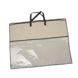 Maxbell Clothing Organizer with Zipper Blanket Storage Bag for Clothes Pillows Sheet 45x45cm