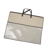 Maxbell Clothing Organizer with Zipper Blanket Storage Bag for Clothes Pillows Sheet 45x45cm