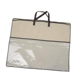 Maxbell Clothing Organizer with Zipper Blanket Storage Bag for Clothes Pillows Sheet 55x55cm