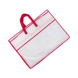 Maxbell Closet Organizer Moving Bag Clothes Organizer for Clothes Blankets Bed Sheet red edge