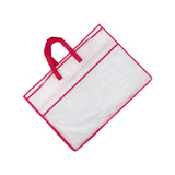Maxbell Closet Organizer Moving Bag Clothes Organizer for Clothes Blankets Bed Sheet red edge
