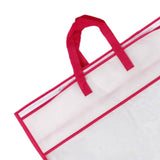 Maxbell Closet Organizer Moving Bag Clothes Organizer for Clothes Blankets Bed Sheet red edge