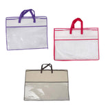 Maxbell Closet Organizer Moving Bag Clothes Organizer for Clothes Blankets Bed Sheet red edge