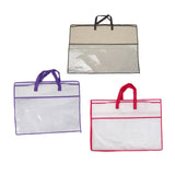 Maxbell Closet Organizer Moving Bag Clothes Organizer for Clothes Blankets Bed Sheet red edge