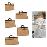 Maxbell Clothing Organizer Large Blanket Storage Bag for Bedding Linen Sweater Duvet 35x35cm
