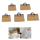 Maxbell Clothing Organizer Large Blanket Storage Bag for Bedding Linen Sweater Duvet 35x35cm