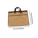 Maxbell Clothing Organizer Large Blanket Storage Bag for Bedding Linen Sweater Duvet 37x47cm