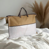 Maxbell Clothing Organizer Large Blanket Storage Bag for Bedding Linen Sweater Duvet 45x45cm