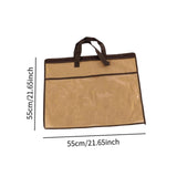 Maxbell Clothing Organizer Large Blanket Storage Bag for Bedding Linen Sweater Duvet 55x55cm