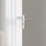 Maxbell Security Door Handles Maintenance Modern Lever Handles for Hotel Office Home Left Opening