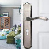 Maxbell Security Door Handles Maintenance Modern Lever Handles for Hotel Office Home Left Opening