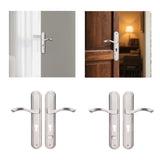 Maxbell Security Door Handles Maintenance Modern Lever Handles for Hotel Office Home Left Opening