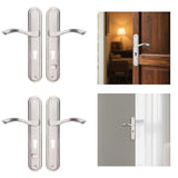Maxbell Security Door Handles Maintenance Modern Lever Handles for Hotel Office Home Left Opening