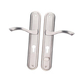 Maxbell Security Door Handles Maintenance Modern Lever Handles for Hotel Office Home Left Opening