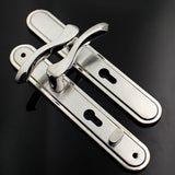 Maxbell Security Door Handles Maintenance Modern Lever Handles for Hotel Office Home Left Opening