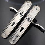 Maxbell Security Door Handles Maintenance Modern Lever Handles for Hotel Office Home Left Opening