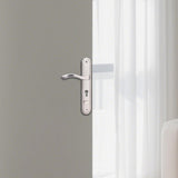 Maxbell Security Door Handles Maintenance Modern Lever Handles for Hotel Office Home Right Opening
