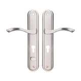 Maxbell Security Door Handles Maintenance Modern Lever Handles for Hotel Office Home Right Opening