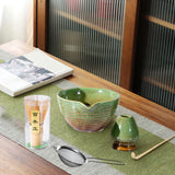 Maxbell 5x Matcha Tea Set Japanese Tea Making Tools Matcha Ceremony Gift Matcha Bowl Green