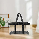 Maxbell Media Organizer CD Holder Case Video Games DVD Storage Bag 38cmx15cmx21cm