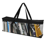 Maxbell Media Organizer CD Holder Case Video Games DVD Storage Bag 61cmx15cmx21cm