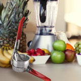 Maxbell Lemon Squeezer Juicer Handheld Versatile Stainless Steel Fruit Juicer Red S