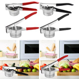 Maxbell Lemon Squeezer Juicer Handheld Versatile Stainless Steel Fruit Juicer Red S