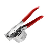 Maxbell Lemon Squeezer Juicer Handheld Versatile Stainless Steel Fruit Juicer Red S