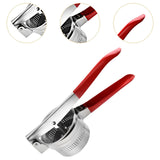 Maxbell Lemon Squeezer Juicer Handheld Versatile Stainless Steel Fruit Juicer Red S