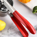Maxbell Lemon Squeezer Juicer Handheld Versatile Stainless Steel Fruit Juicer Red S