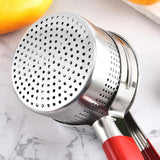 Maxbell Lemon Squeezer Juicer Handheld Versatile Stainless Steel Fruit Juicer Red S