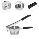 Maxbell Lemon Squeezer Juicer Handheld Versatile Stainless Steel Fruit Juicer Black L
