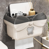 Maxbell Tissue Box Cover Stylish Non-slip Wipe Dispenser for Washroom Hotel Kitchen Dark Grey