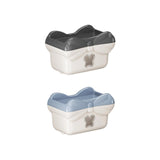 Maxbell Tissue Box Cover Stylish Non-slip Wipe Dispenser for Washroom Hotel Kitchen Dark Grey