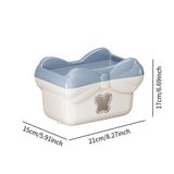 Maxbell Tissue Box Cover Stylish Non-slip Wipe Dispenser for Washroom Hotel Kitchen Grey