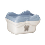 Maxbell Tissue Box Cover Stylish Non-slip Wipe Dispenser for Washroom Hotel Kitchen Grey