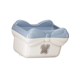 Maxbell Tissue Box Cover Stylish Non-slip Wipe Dispenser for Washroom Hotel Kitchen Grey