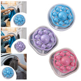 Maxbell Catcher for Washing Machine Reusable Hair Remover Laundry Blue