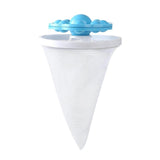 Maxbell Catcher for Washing Machine Reusable Hair Remover Laundry Blue
