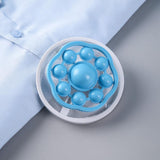 Maxbell Catcher for Washing Machine Reusable Hair Remover Laundry Blue
