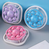 Maxbell Catcher for Washing Machine Reusable Hair Remover Laundry Purple