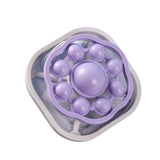 Maxbell Catcher for Washing Machine Reusable Hair Remover Laundry Purple