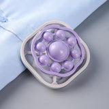 Maxbell Catcher for Washing Machine Reusable Hair Remover Laundry Purple
