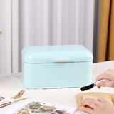 Maxbell Metal Bread Box Dustproof Holder Case for Dressing Table Living Room Bedroom