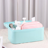 Maxbell Metal Bread Box Dustproof Holder Case for Dressing Table Living Room Bedroom