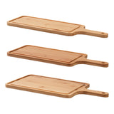 Maxbell Pizza Peel Tableware Creative Dinner Plate Snack Plate for Baking Cake Bread S